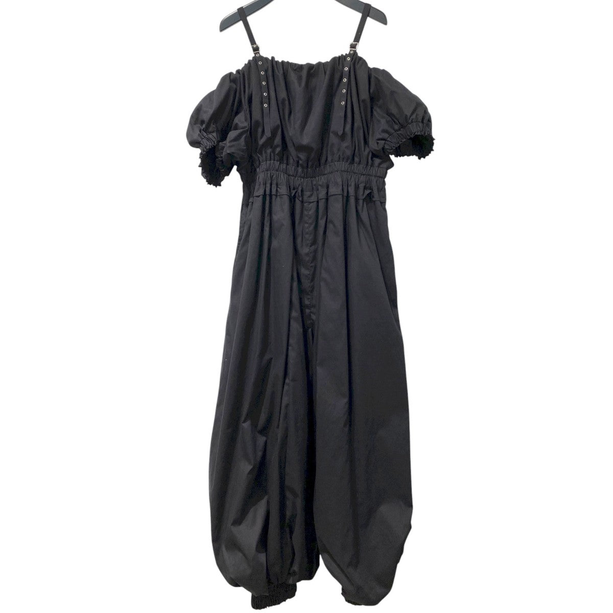 noir kei ninomiya 25SSパフスリーブドレスオールインワンボリュームワンピースパンツ 古着・中古-1枚目のアイテム画像
