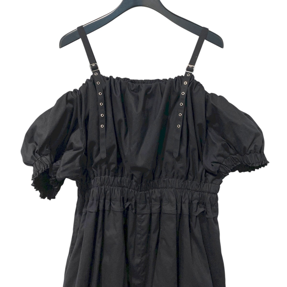 noir kei ninomiya 25SSパフスリーブドレスオールインワンボリュームワンピースパンツ 古着・中古-3枚目のアイテム画像