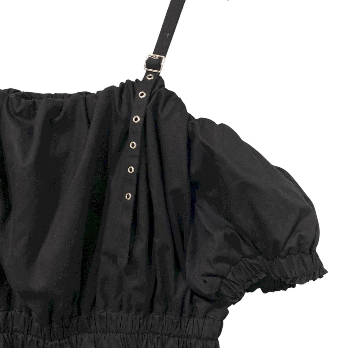 noir kei ninomiya 25SSパフスリーブドレスオールインワンボリュームワンピースパンツ 古着・中古-4枚目のアイテム画像