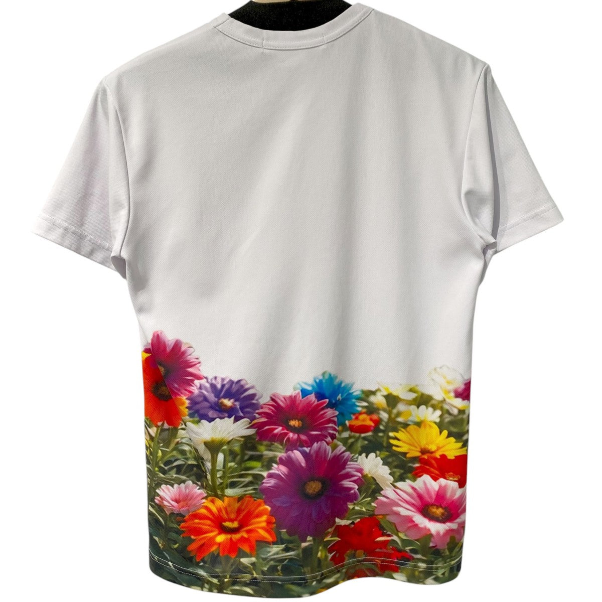 25SSフラワープリントTシャツ