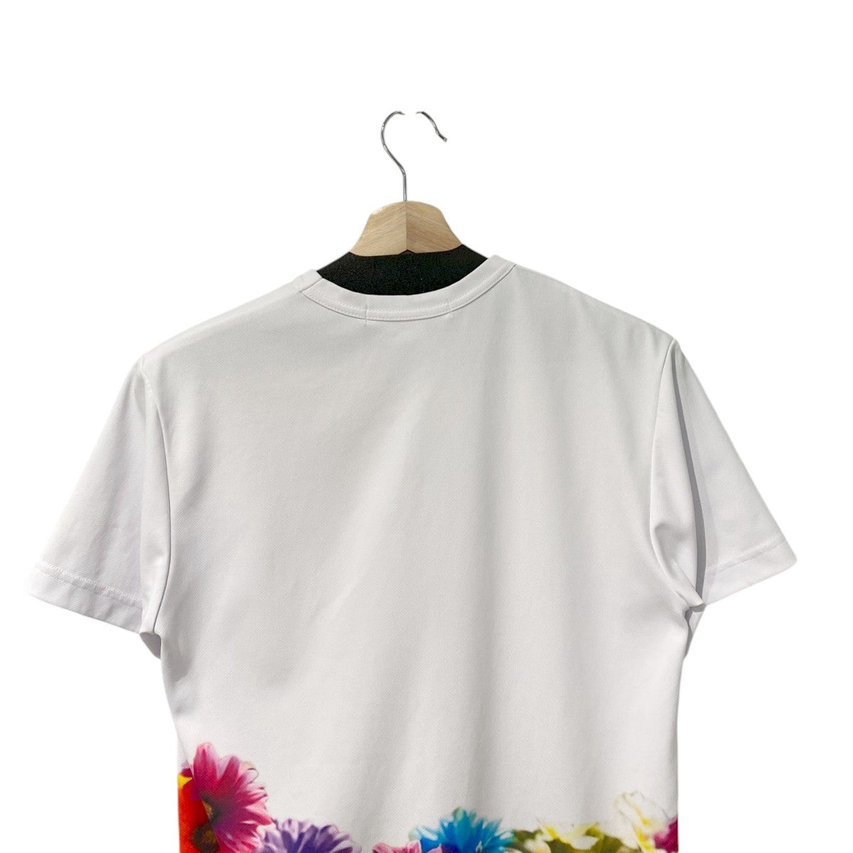 25SSフラワープリントTシャツ