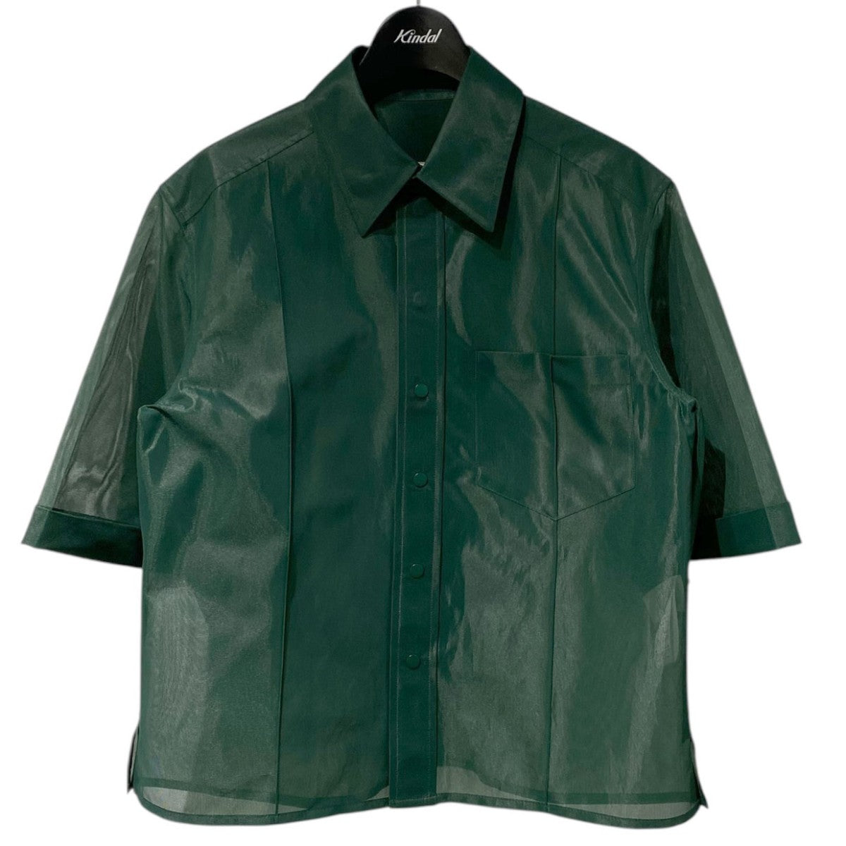 TOGA PULLA ポリエステルメッシュシャツ シースルー 古着・中古-1枚目のアイテム画像