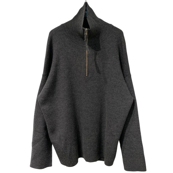 GOOD GRIEF!(グッド グリーフ) Knit Zipped Pulloverオーバーサイズ