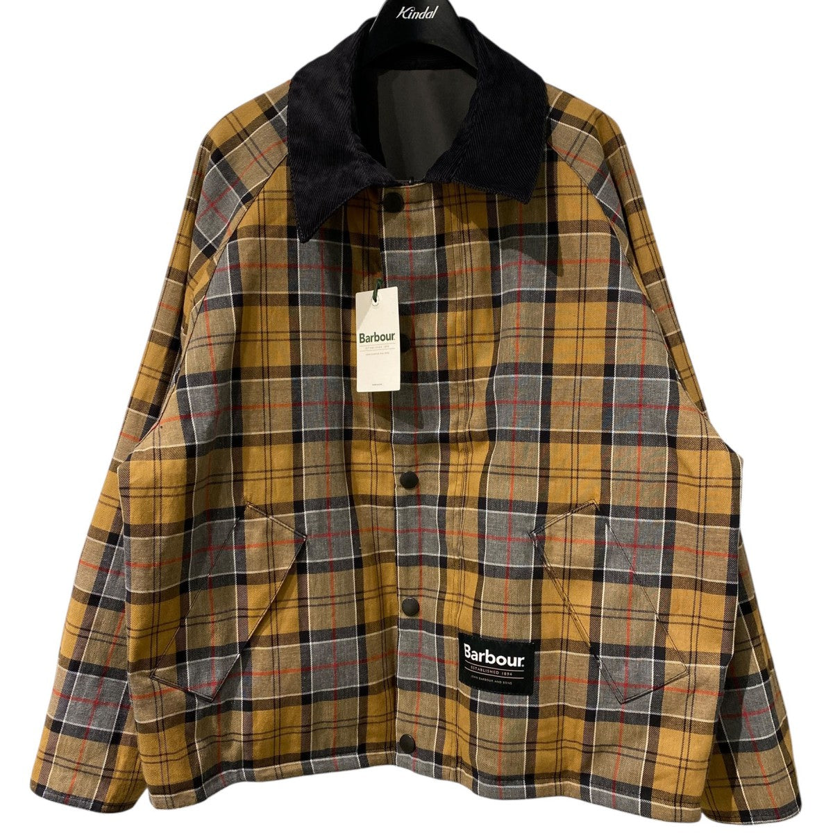 Barbour×Adam et Rope 25SS別注Reversible Transport Jacket