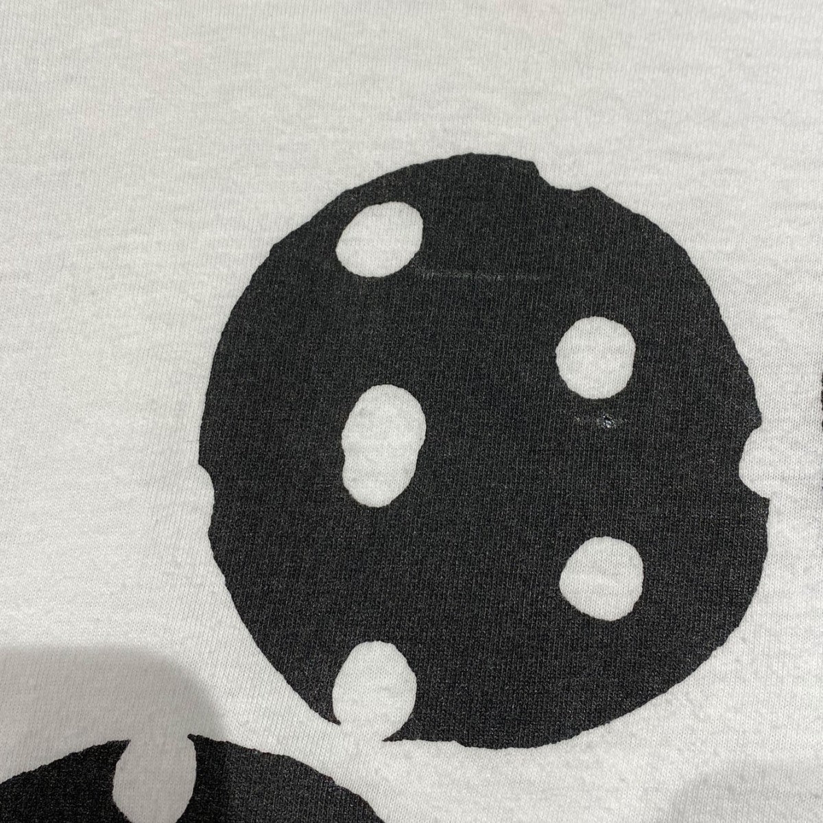 希少 00年製 ブラックコムデギャルソン 上質 ドット 丸襟 デザインシャツ S 中古・古着通販】BLACK COMME des GARCONS (ブラック