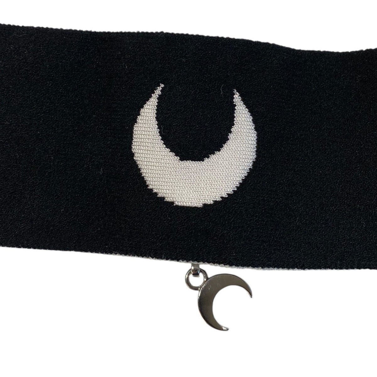 marine serre(マリーンセル) ムーンロゴヘアバンド ブラック サイズ SM