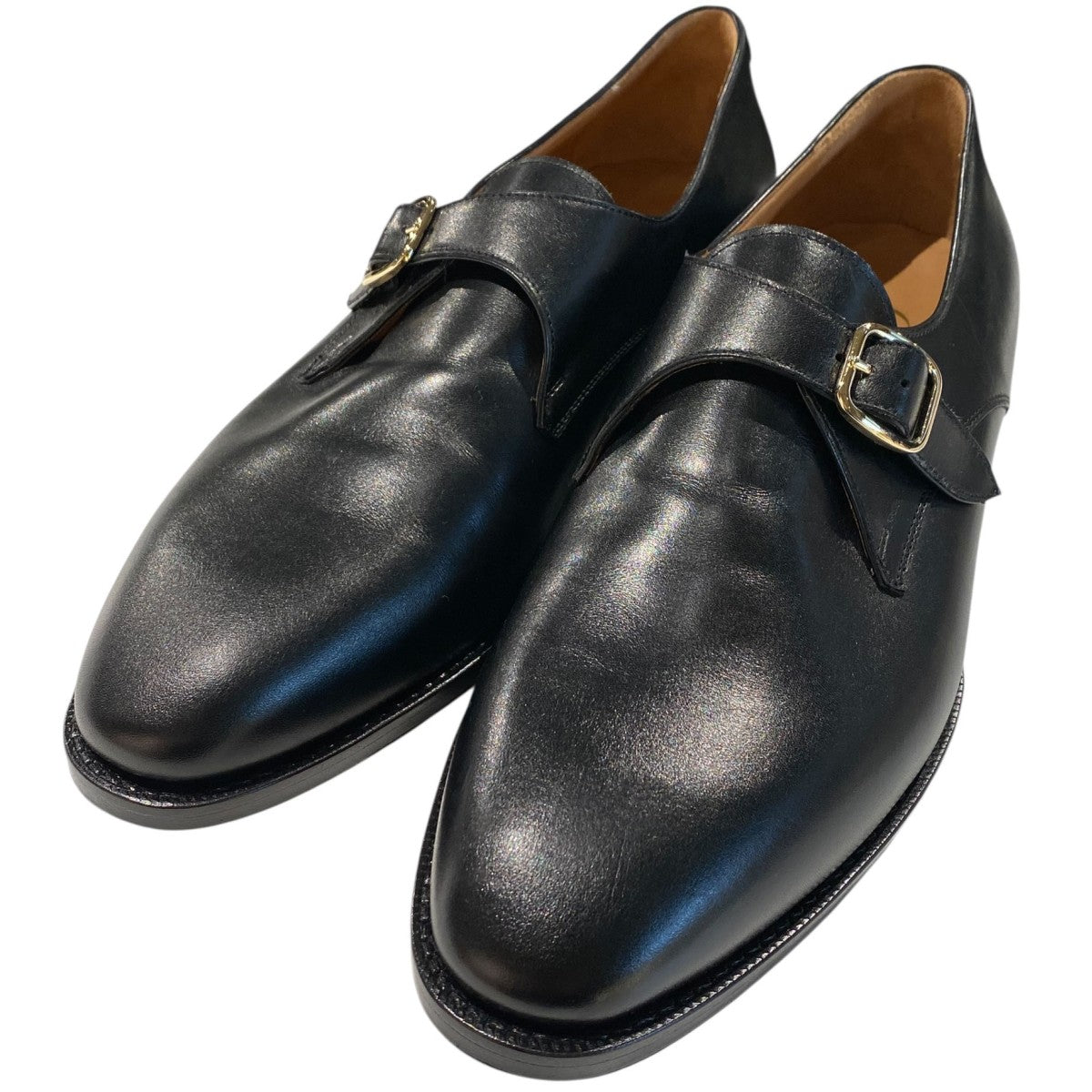 MONK／FG498 Single Monk Strap Shoesシングルモンクストラップシューズ靴