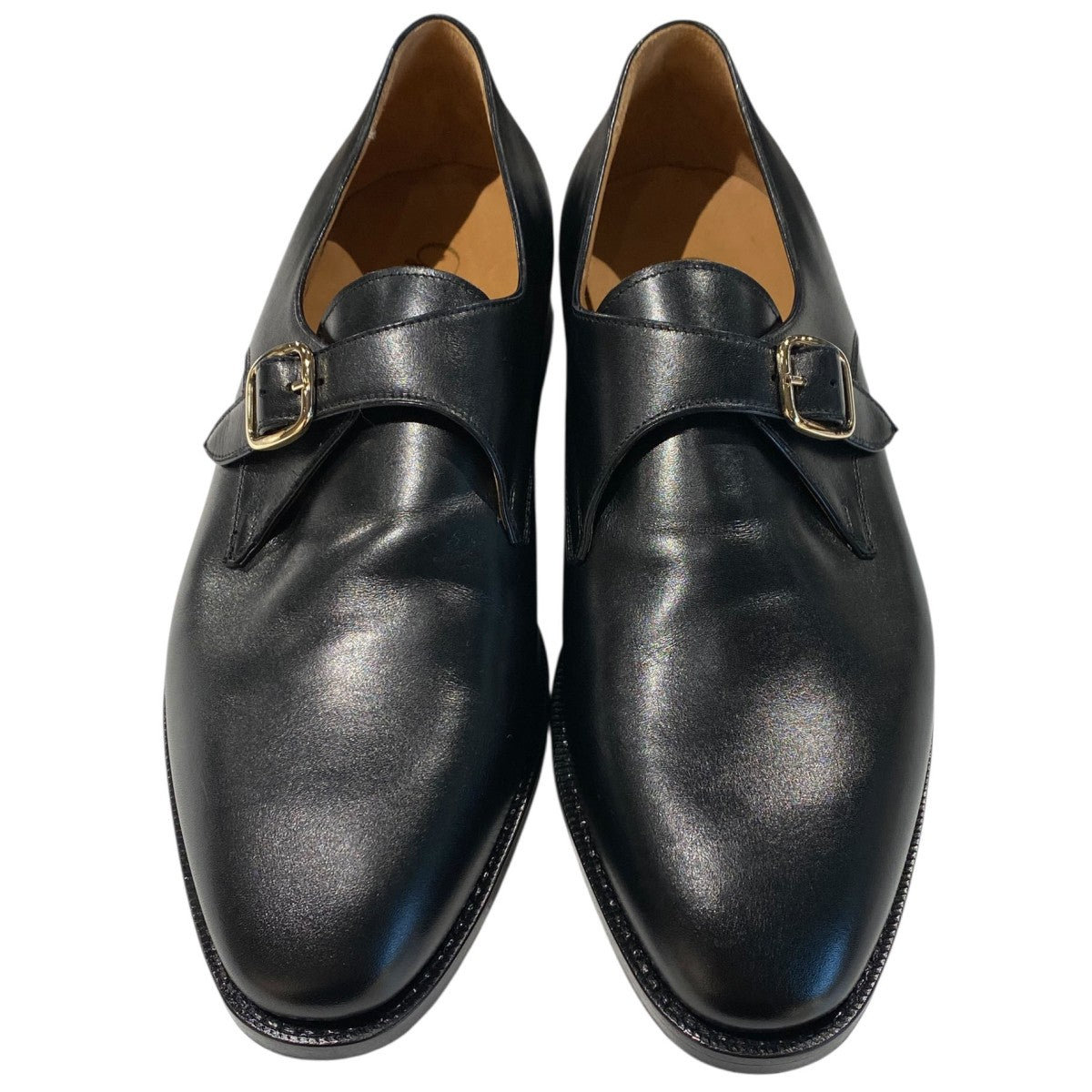 MONK／FG498 Single Monk Strap Shoesシングルモンクストラップシューズ靴