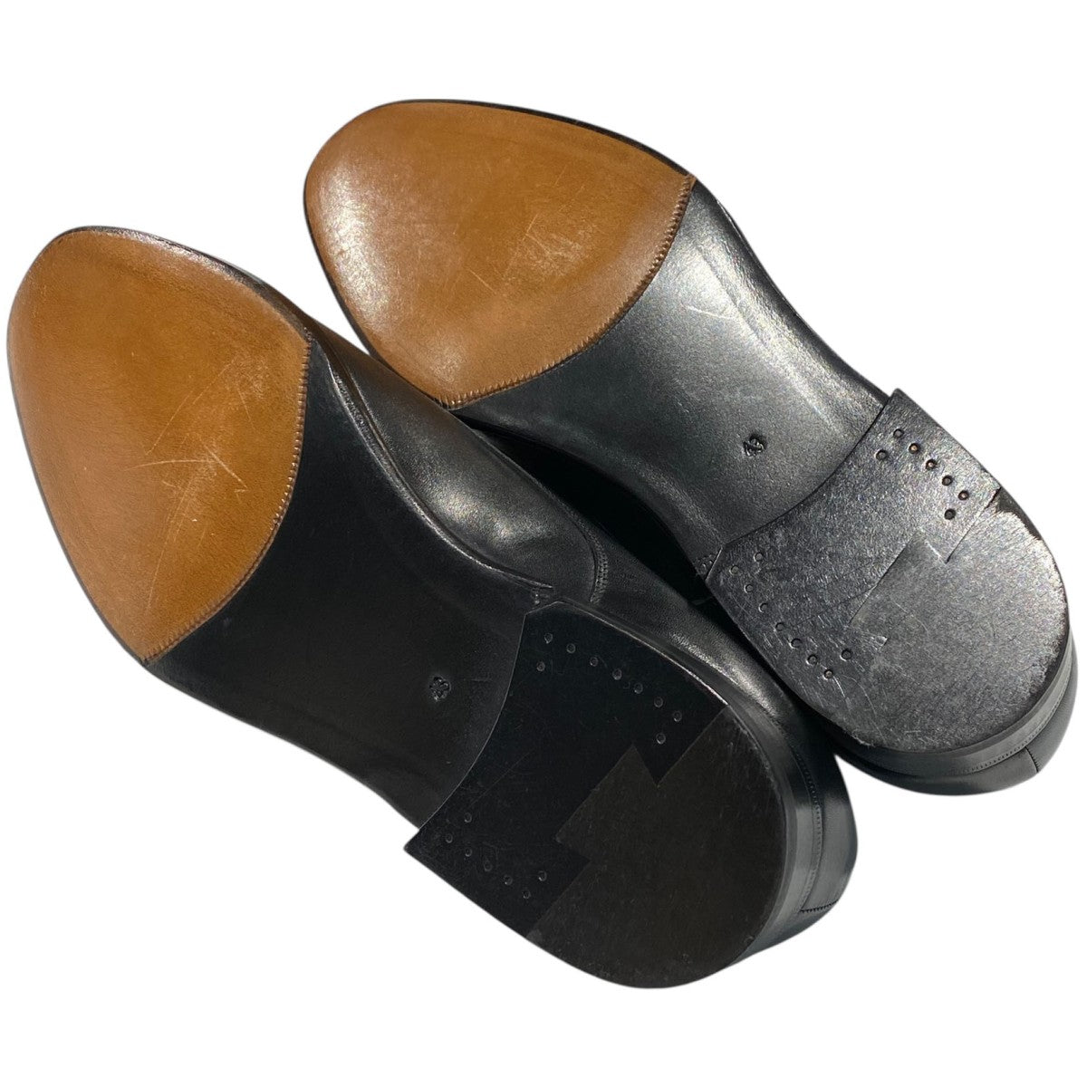 【美中古】F.lli Giacometti FG498 シングルモンク 40.5 フラテッリ ジャコメッティ FG498 シングルモンク ユタカーフ