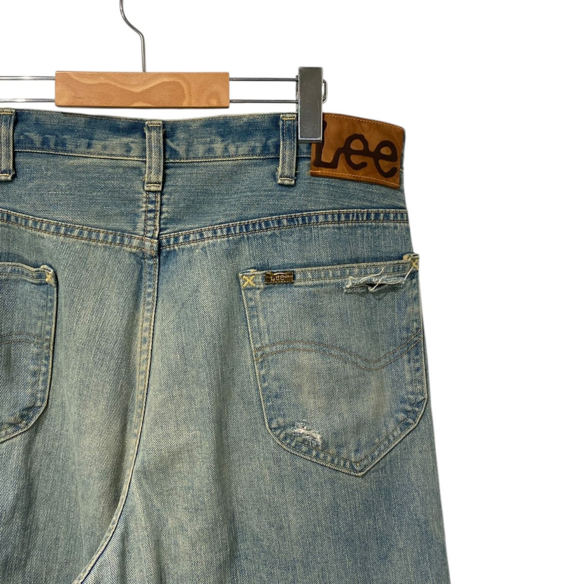 LEE×BEAMS 24SSCrush Baggy Denim Pantsクラッシュバギーデニムパンツ