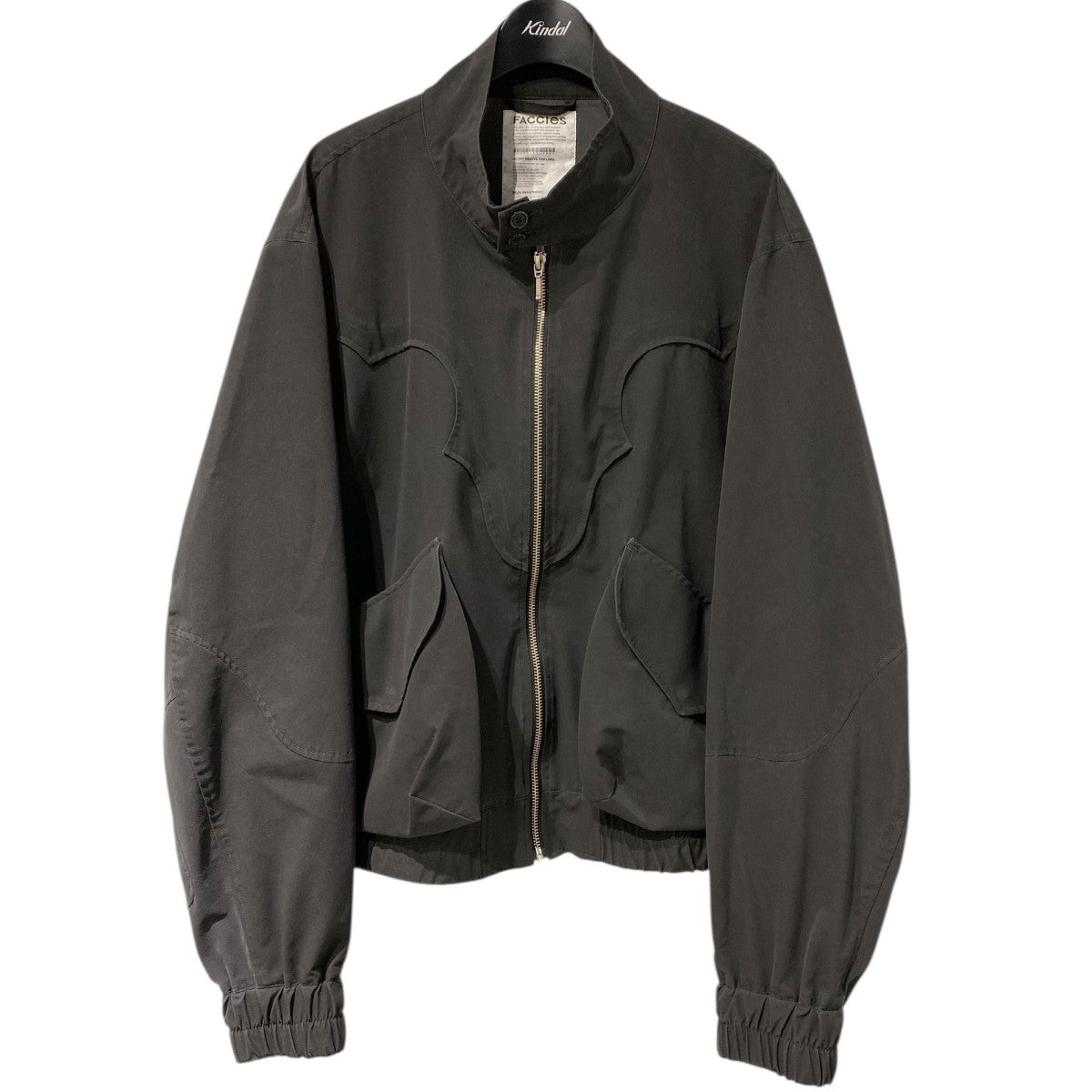 25SSHoley Ripstop Western BLS USED加工リップストップウエスタンZIPジャケット