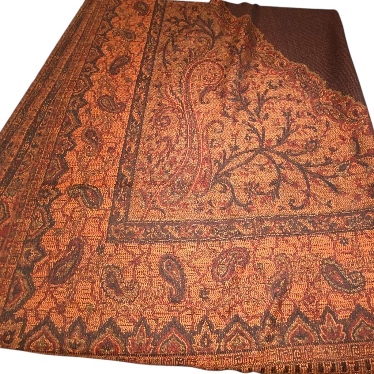 yantor ヤントル ストール ペイズリー YANTOR - 【再販売通知受付可能】Tibetan Paisley Jacquard