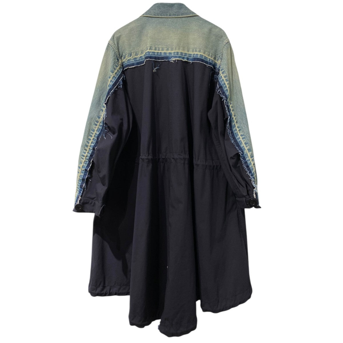 sacai(サカイ) 20AWDenim×Mods CoatデニムドッキングモッズコートSCW