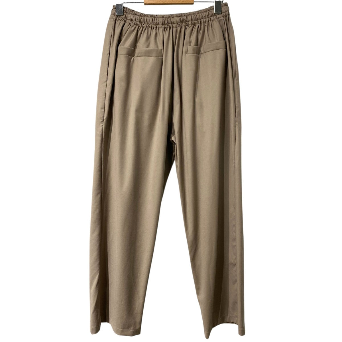 GABRIELA COLL GARMENTS×Loro Piana 22AWGATHERED TROUSERSイージー