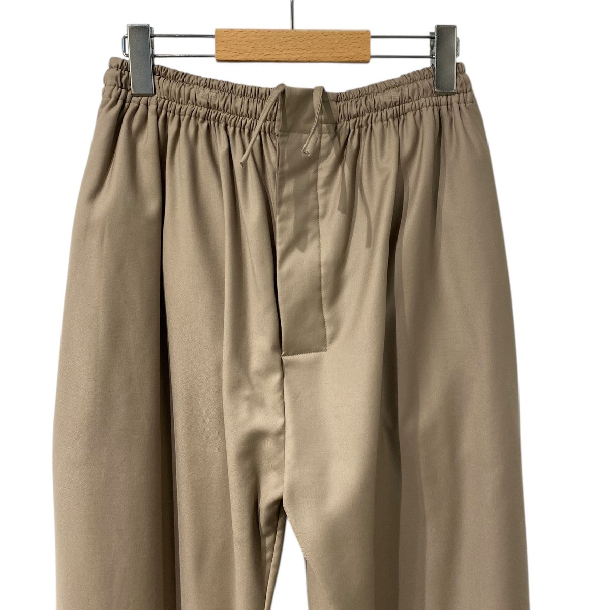 GABRIELA COLL GARMENTS×Loro Piana 22AWGATHERED TROUSERSイージー