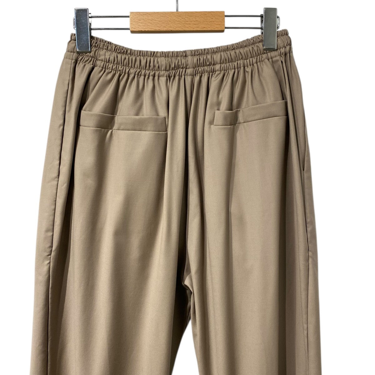 GABRIELA COLL GARMENTS×Loro Piana 22AWGATHERED TROUSERSイージー