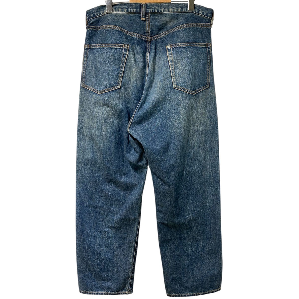 24SSBaggy Denim Pants ヴィンテージ加工バギーデニムパンツ