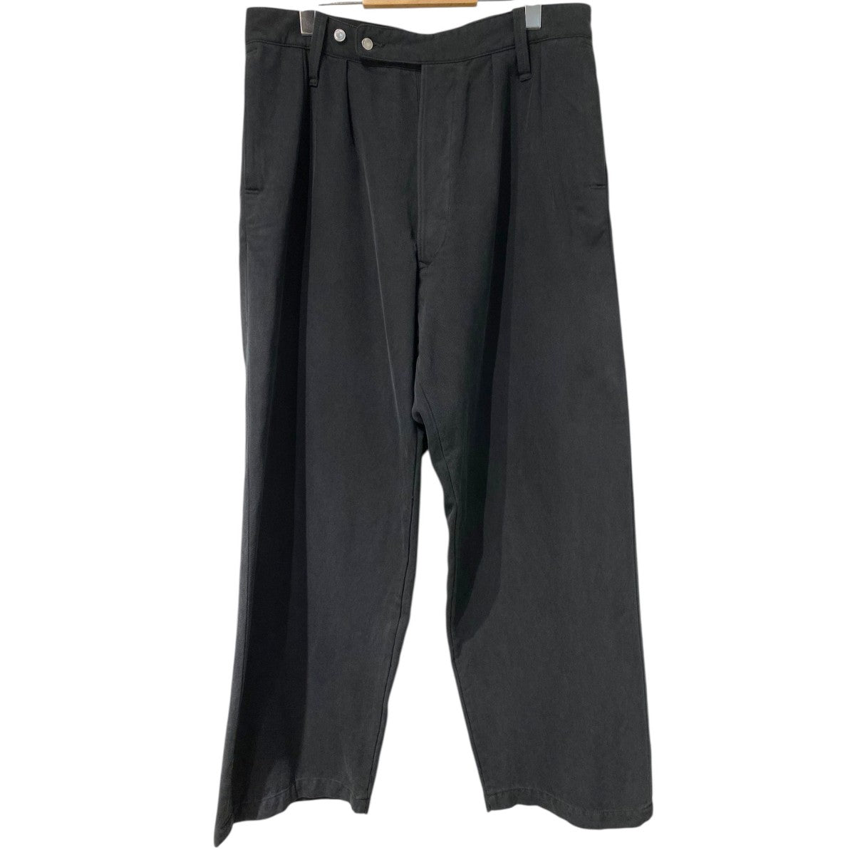 a.presse アプレッセ ワイドテーパードトラウザーズ A．PRESSE(アプレッセ) ワイドテーパードトラウザーズ スラックス