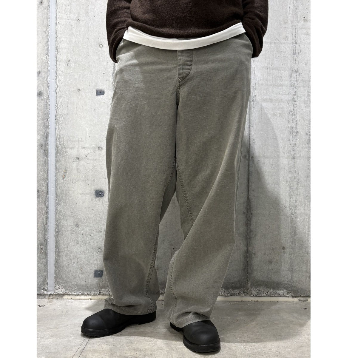 A．PRESSE(アプレッセ) 25AWVintage Cinch Buckle Euro Work Pants