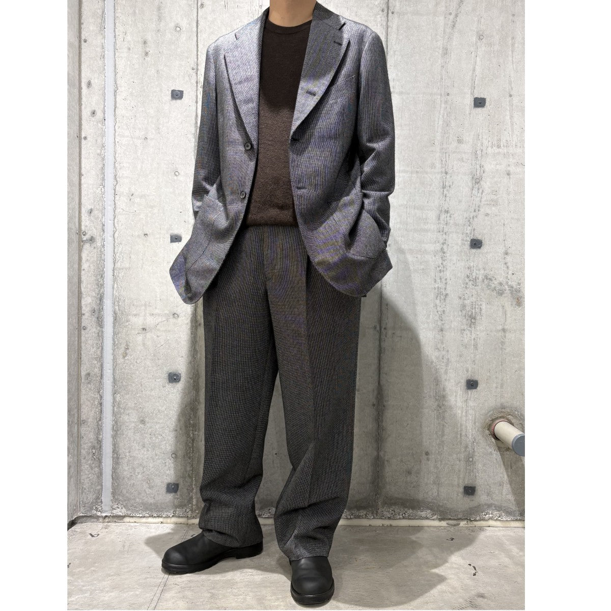MAATEE＆SONS(マーティーアンドサンズ) 24AWSet up Trouser3／Pinhead
