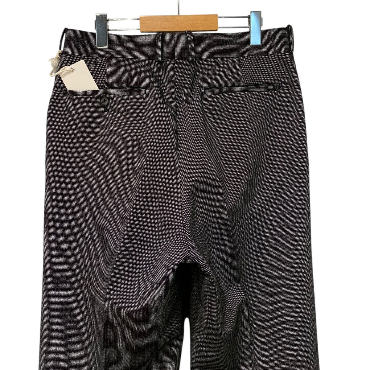 MAATEE＆SONS 24AWSet up Trouser3／Pinheadセットアップトラウザーズ3タックスラックスパンツ 古着・中古-8枚目のアイテム画像