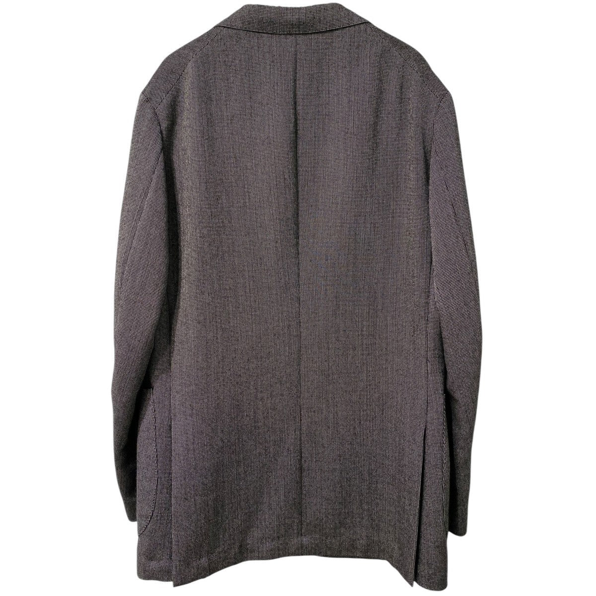 24AWフル毛芯Single Tailored Pinhead Jacketシングルアルパカシルクウール2BジャケットMTWG4303-0002