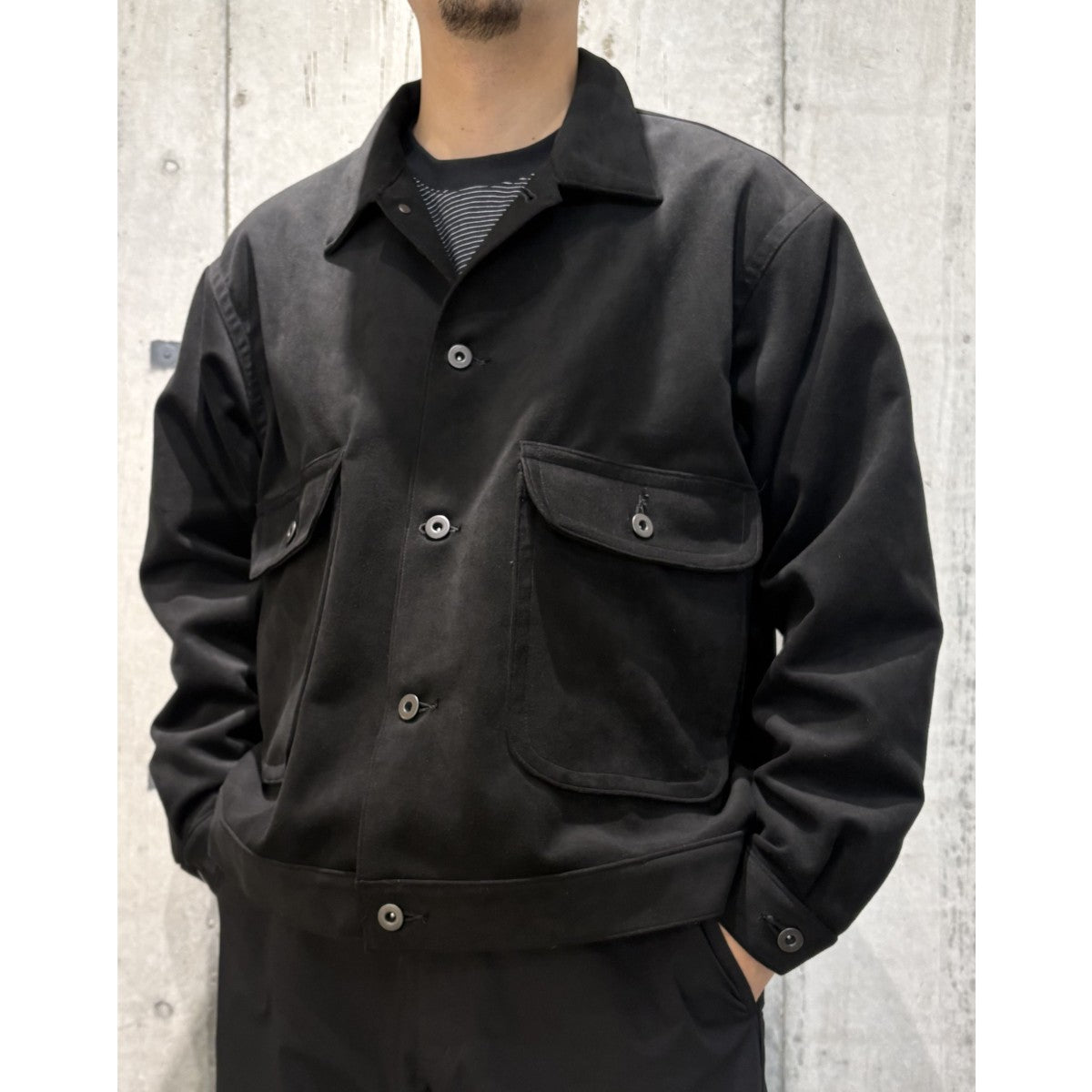 販売会限定品　KAJA Fake Suede Jacket OVY 販売会限定品】KAJA Fake Suede Jacket OVY - メルカリ