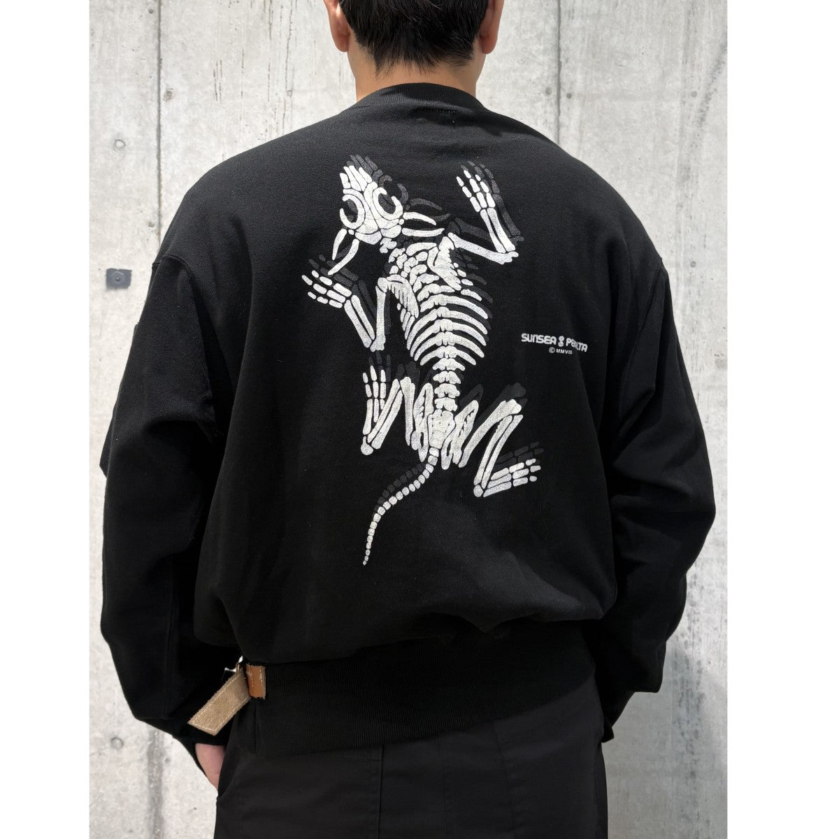 SUNSEA(サンシー) 24AW29th PERALTA Sweat Shirtスウェットスリット