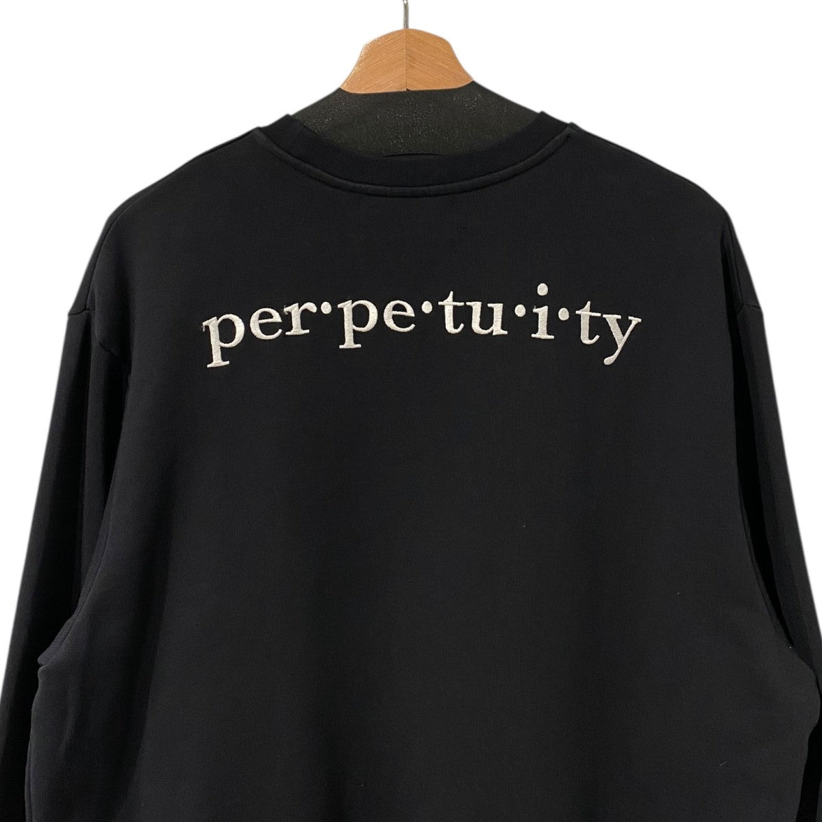 RAF SIMONS×FRED PERRY 23AWCrew Sweatワンポイントピン スウェット