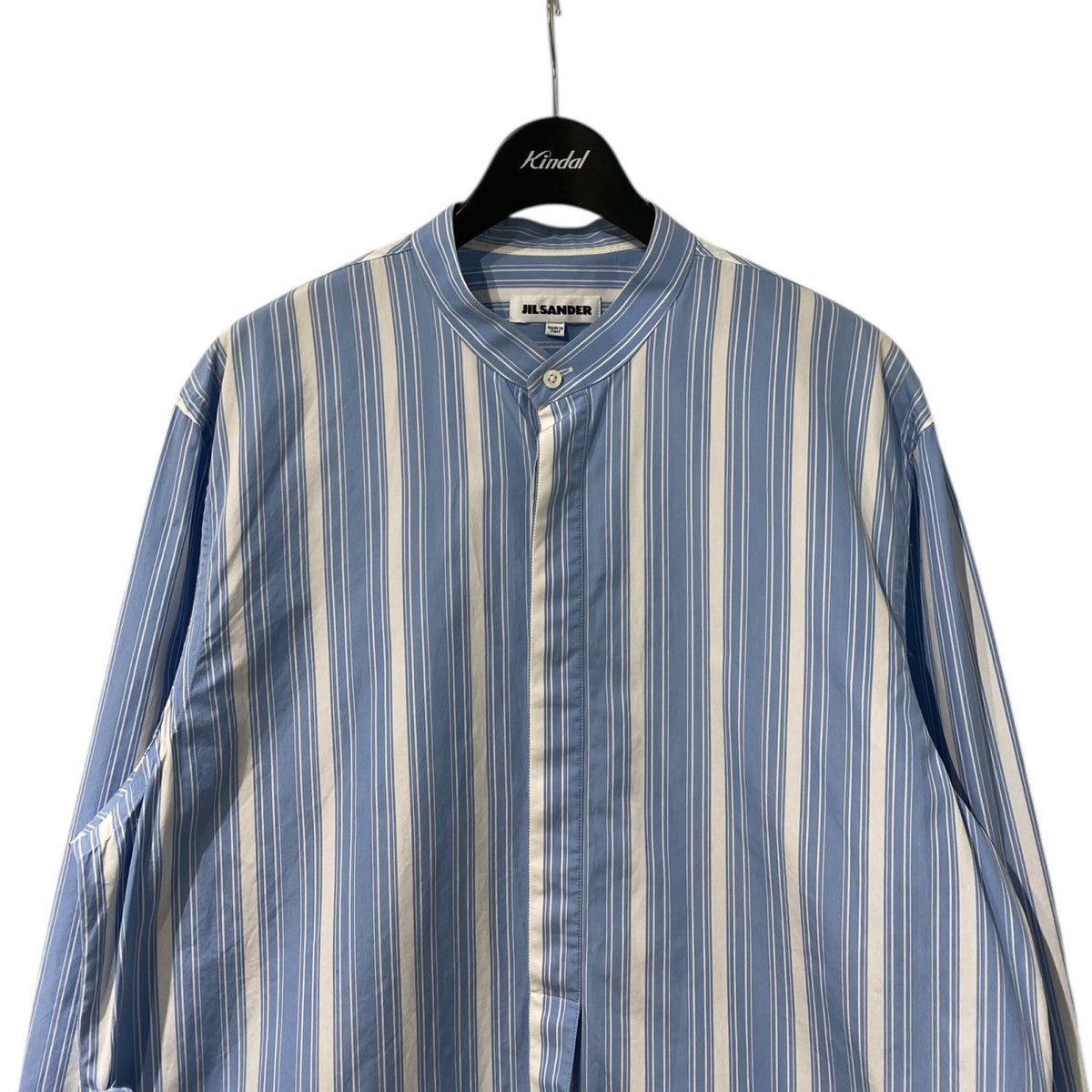 JIL SANDER(ジルサンダー) Strap Mandarin Collar Shirtストラップ