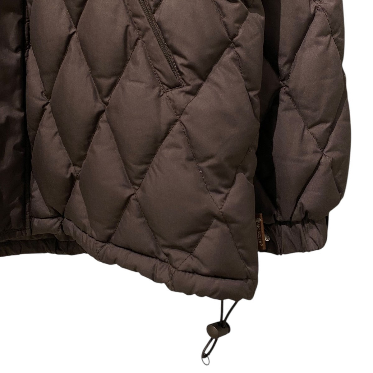 MONCLER(モンクレール) 00's茶タグTANYタニーDiamond Cross Quilting