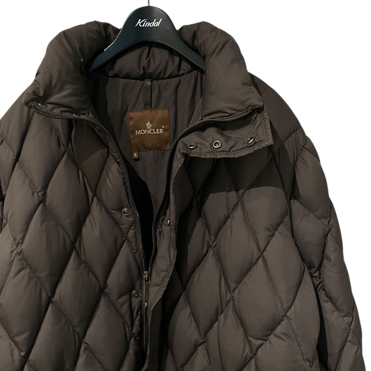 MONCLER(モンクレール) 00's茶タグTANYタニーDiamond Cross Quilting