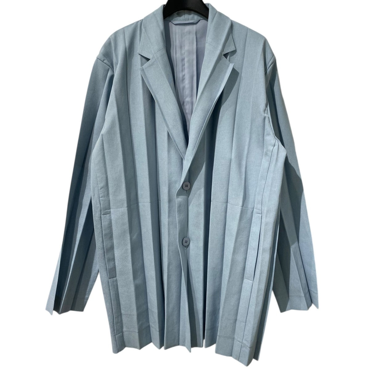 25SSEDGE ENSEMBLEアコーディオンPleatsプリーツ加工ジャケット