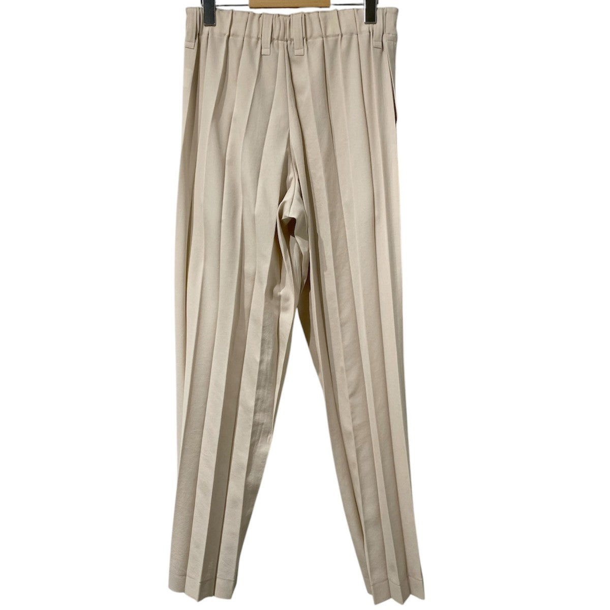 HOMME PLISSE ISSEY MIYAKE EDGE ENSEMBLEアコーディオンプリーツ加工PLEATS PANTSプリーツパンツ 古着・中古-4枚目のアイテム画像