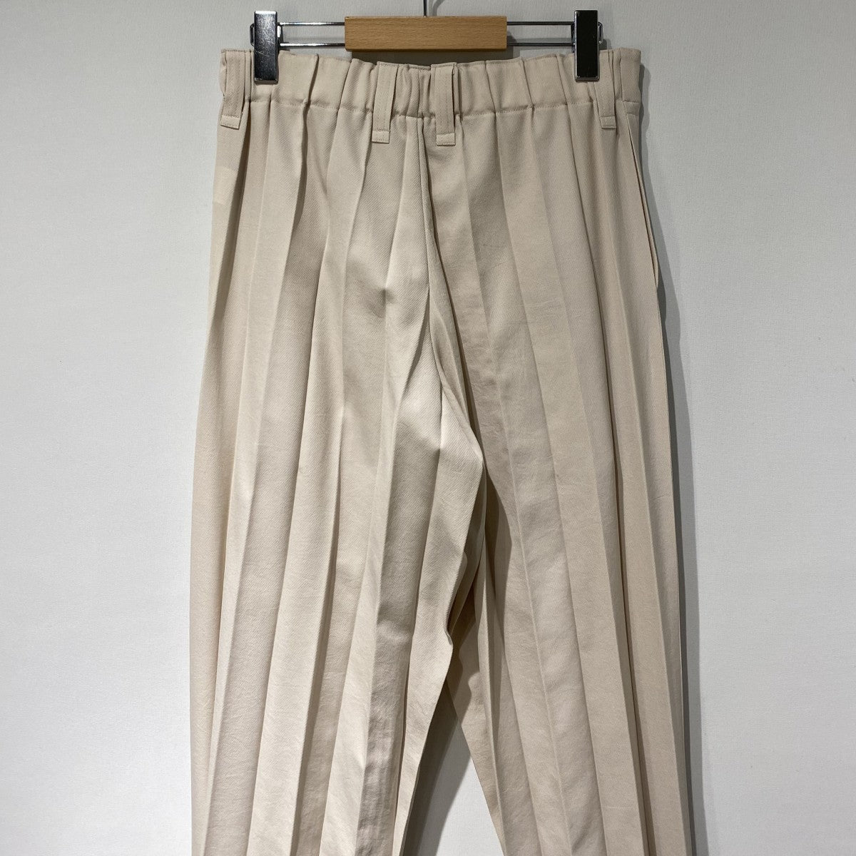 HOMME PLISSE ISSEY MIYAKE EDGE ENSEMBLEアコーディオンプリーツ加工PLEATS PANTSプリーツパンツ 古着・中古-5枚目のアイテム画像