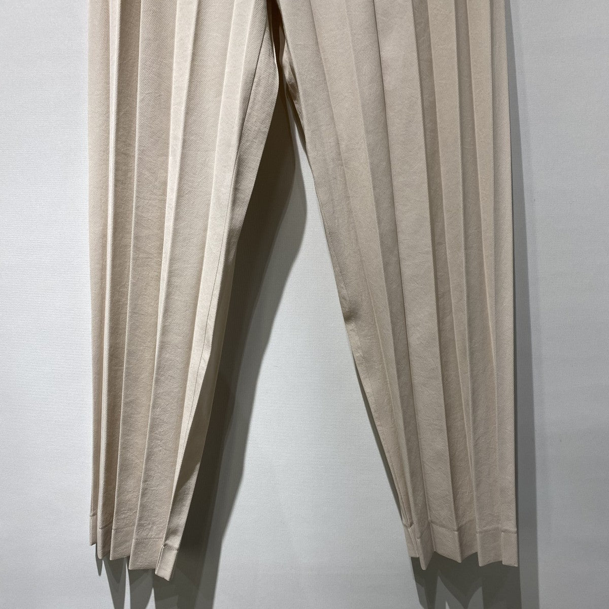 HOMME PLISSE ISSEY MIYAKE EDGE ENSEMBLEアコーディオンプリーツ加工PLEATS PANTSプリーツパンツ 古着・中古-6枚目のアイテム画像