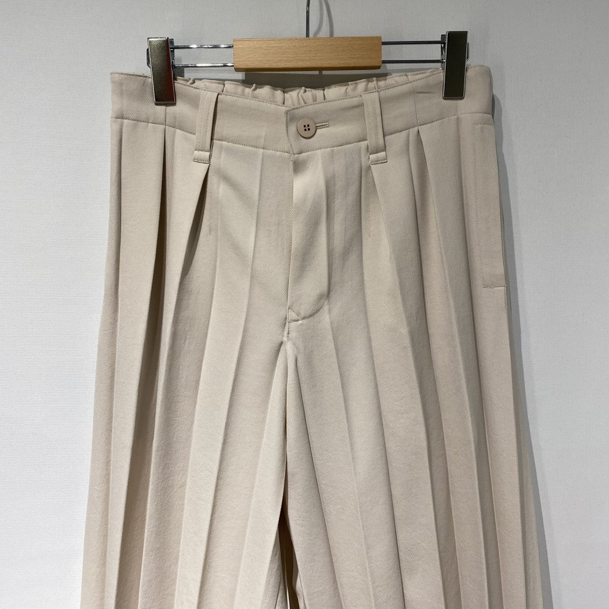 HOMME PLISSE ISSEY MIYAKE EDGE ENSEMBLEアコーディオンプリーツ加工PLEATS PANTSプリーツパンツ 古着・中古-7枚目のアイテム画像