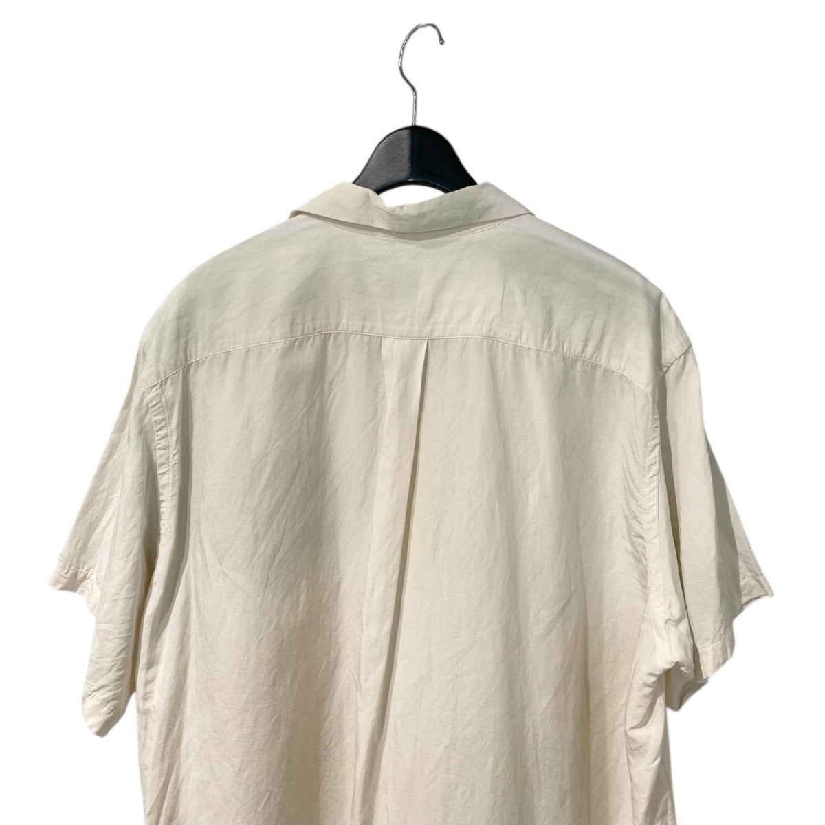 24SSSprayed H／S Shirtスプレー染色オーバーサイズオープンカラーシャツ