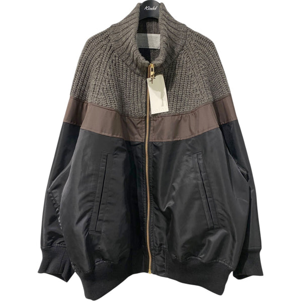 KOLOR(カラー) 25AW25WCM-G16153S Outerニットドッキングボンバー