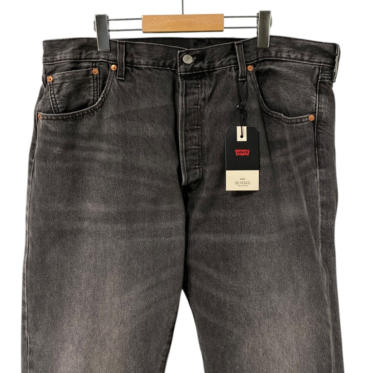 LEVI'S PReMIUM×BEAMS 25AW別注Exclusive 501 93年BIG Eレザーパッチ赤