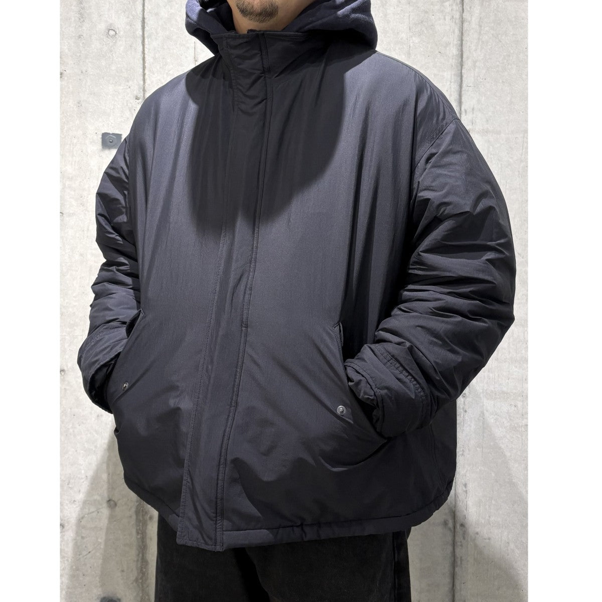【美品】20AW COMOLI ナイロンショートジャケット　サイズ2 comoli ナイロンショートジャケット
