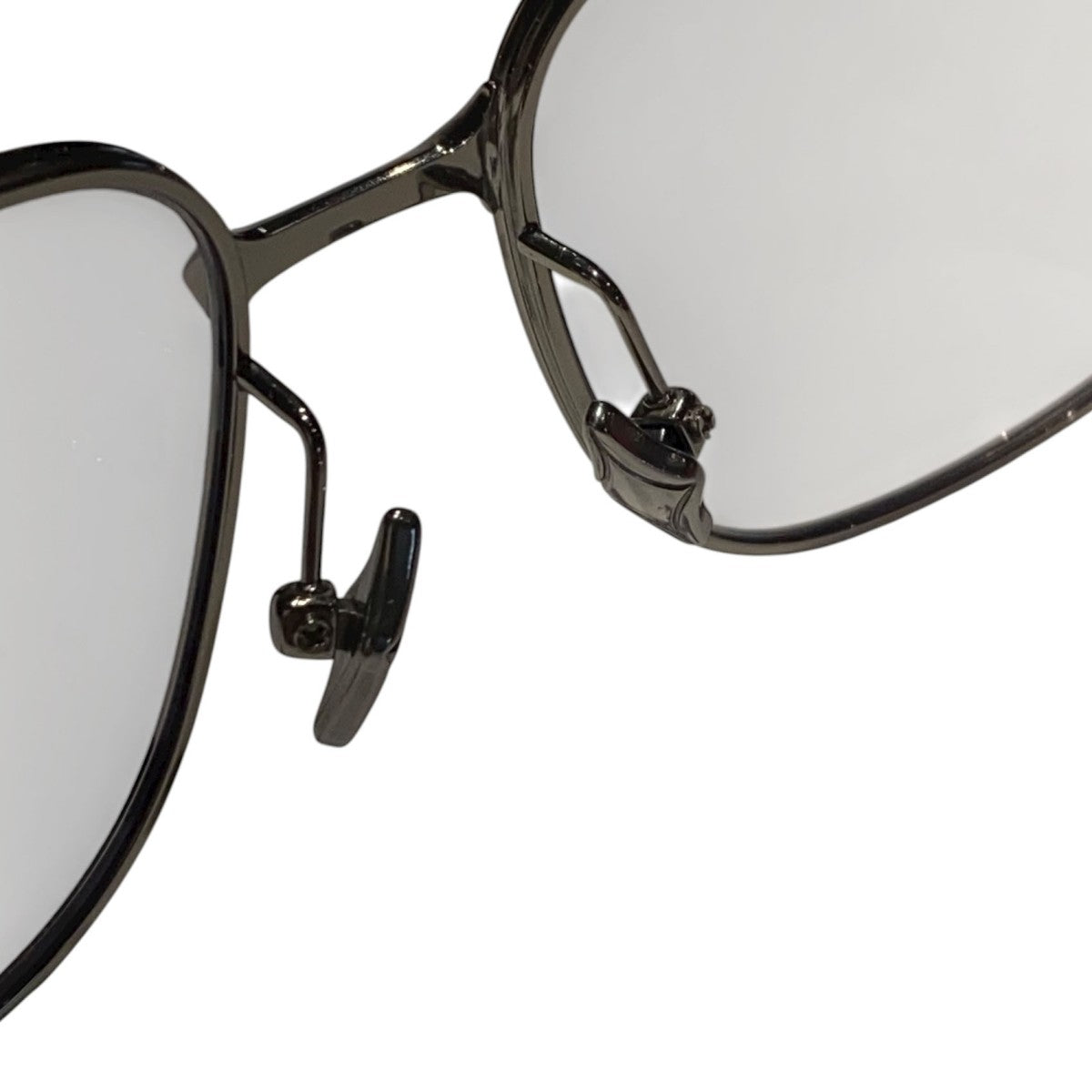 24SSACADEMYA-02 スクエアシェイプ アイウェア眼鏡メガネサングラス