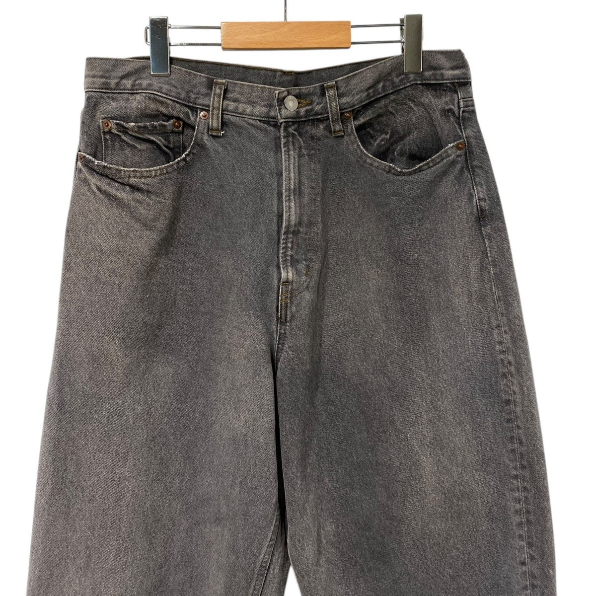 A．PRESSE(アプレッセ) 25AWVintage Gray Denim Pantsヴィンテージ加工
