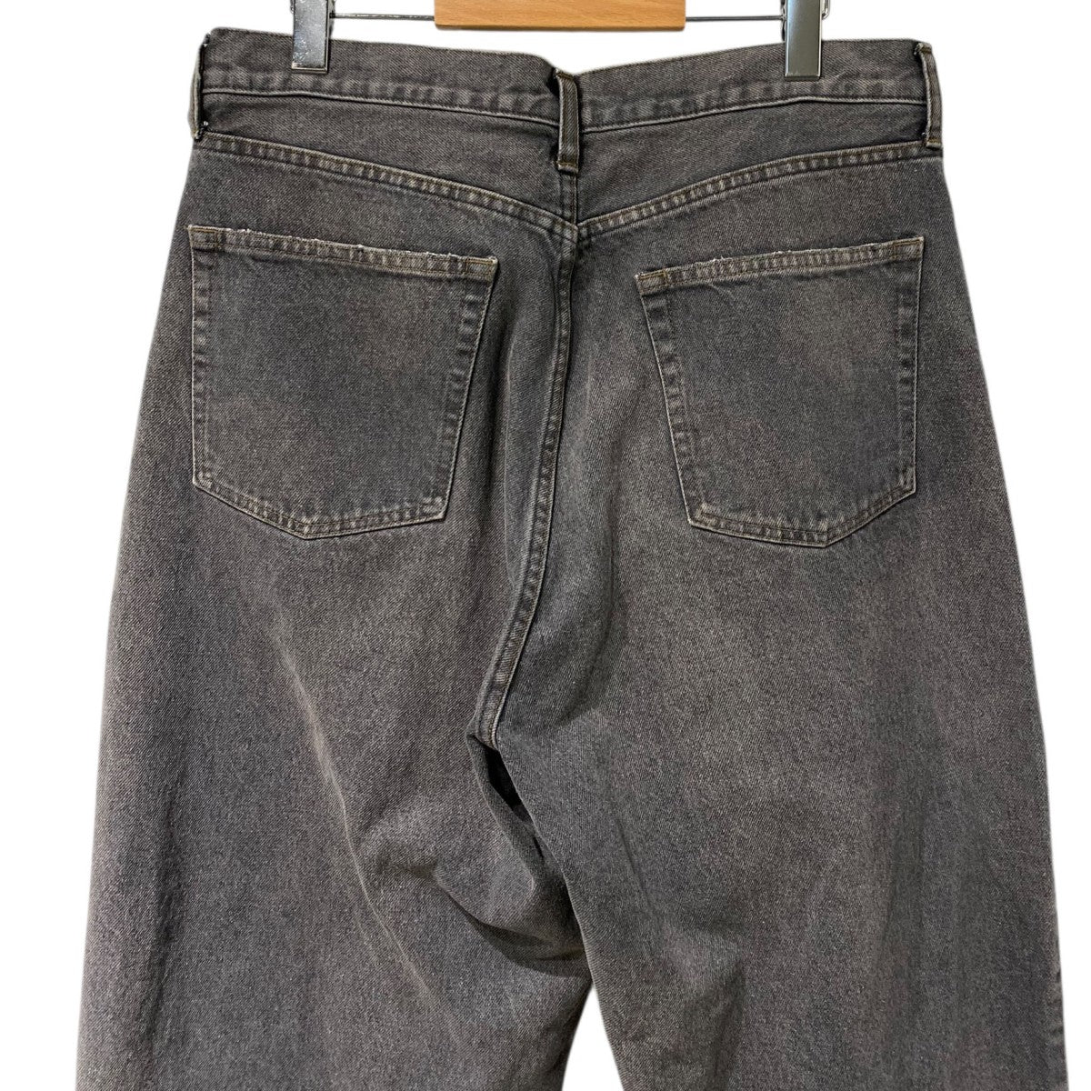 A．PRESSE(アプレッセ) 25AWVintage Gray Denim Pantsヴィンテージ加工