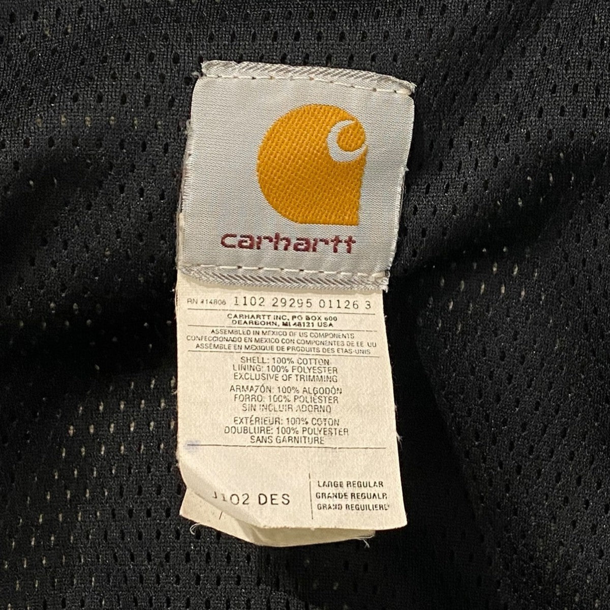 CarHartt(カーハート) 00'sSANTAFE JACKETサンタフェZIPジャケットJ102