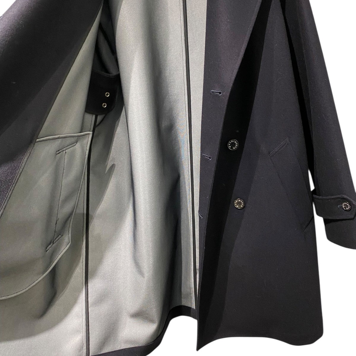 MACHINTOSH HUMBIE UNITED ARROWS別注　Pコート MACKINTOSH×UNITED ARROWS 23AW別注Humbie P-Coat Gts Trench EX TECH