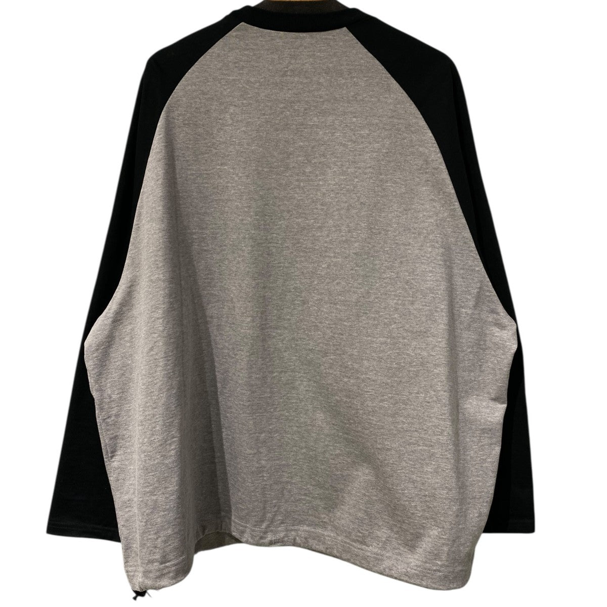 is-ness(イズネス) Balloon Raglan Long Sleeve T Shirtコットン天竺