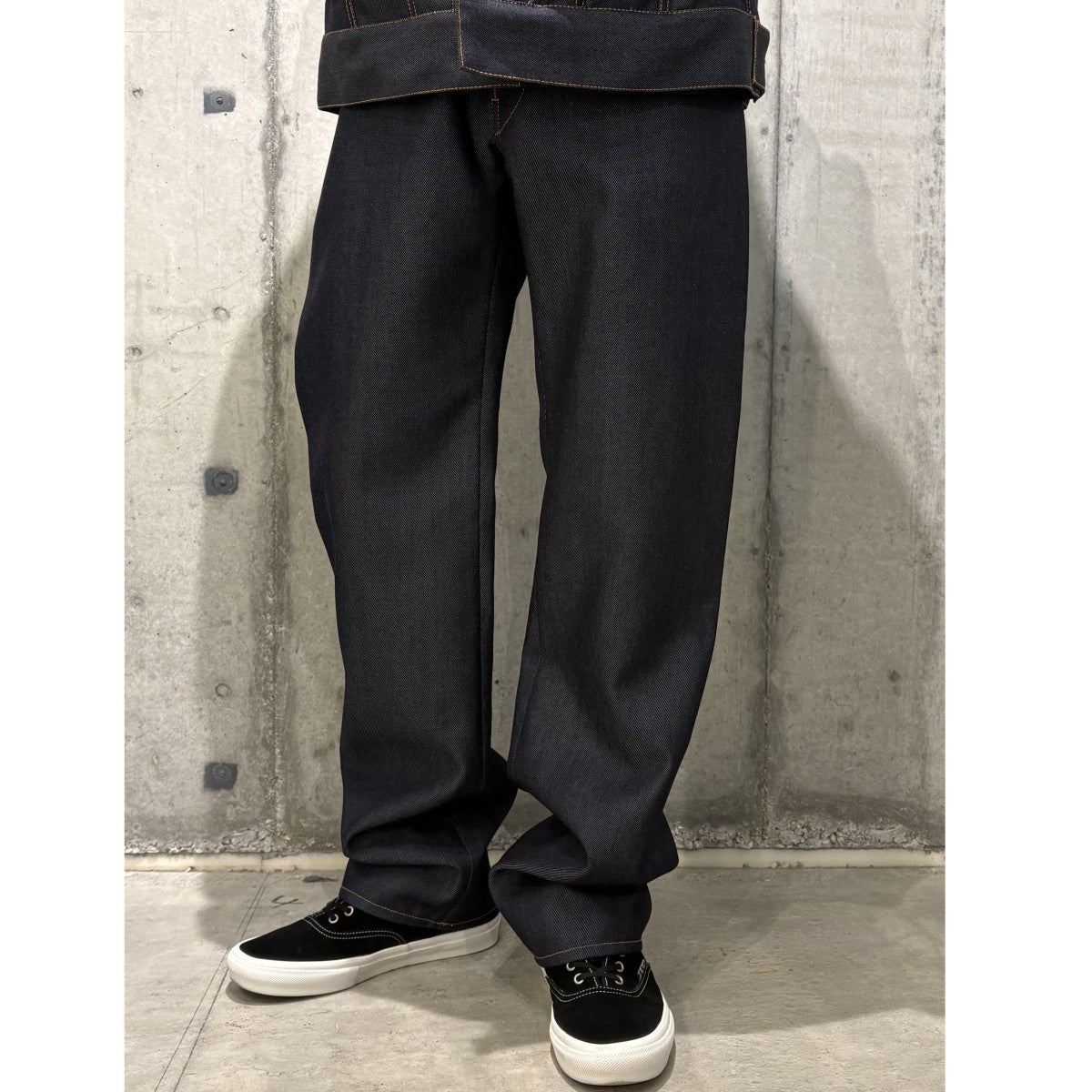 OVERCOAT 25AWDenim Jacket＆Denim Pants in Woolウールデニムジャケットパンツセットアップ 古着・中古-4枚目のアイテム画像