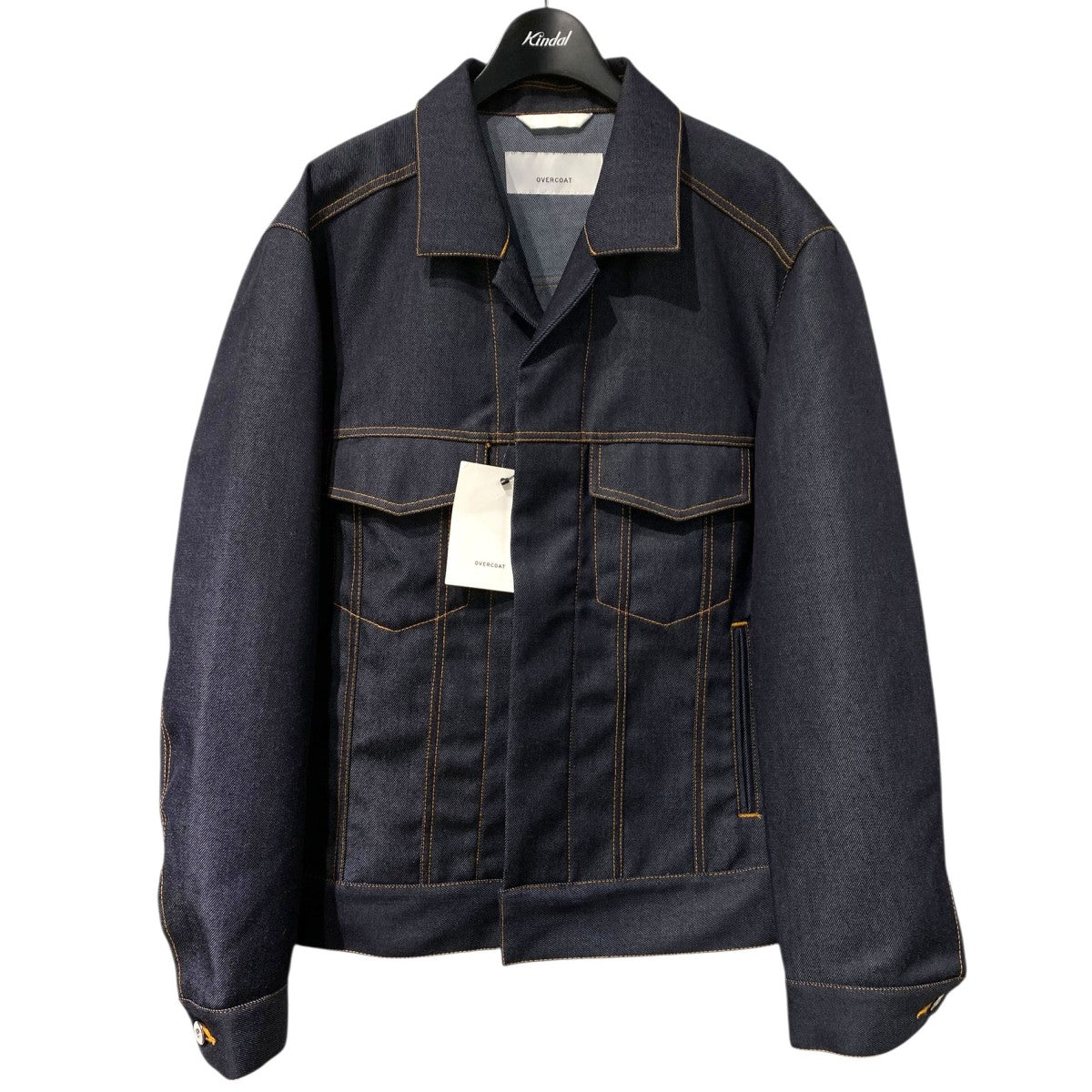 OVERCOAT 25AWDenim Jacket＆Denim Pants in Woolウールデニムジャケットパンツセットアップ 古着・中古-6枚目のアイテム画像