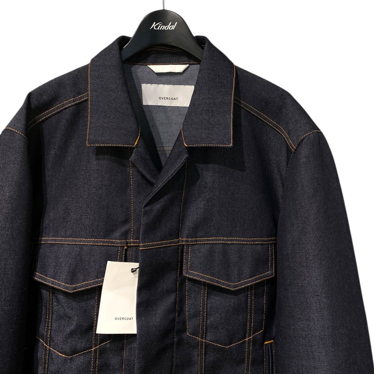 OVERCOAT 25AWDenim Jacket＆Denim Pants in Woolウールデニムジャケットパンツセットアップ 古着・中古-8枚目のアイテム画像